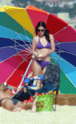 d898da22703547 Jennifer Aniston and Courteney Cox   Beach Bikini Beauties