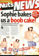 Sophie Howard - topless baking