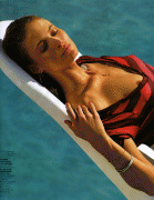Michelle Buswell - topless & bikini in Marie Claire Magazine June 2006