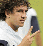 Pictures from FC Barcelona_s Traing Session at San Siro